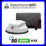 Motorhome WIFI 5G Ready Flex mobile wifi system for motorhomes and caravans